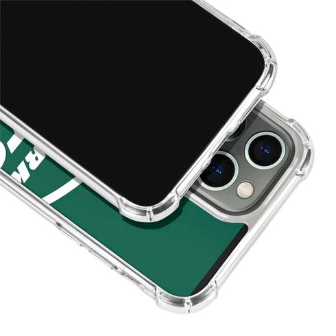 NFL New York Jets Large Logo iPhone 15 Pro Clear Case